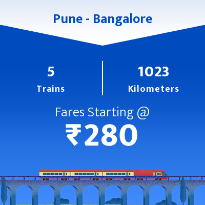 Pune To Bangalore Trains